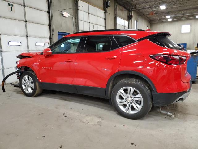 CHEVROLET BLAZER 2LT 2021 red  gas 3GNKBHR44MS523714 photo #3