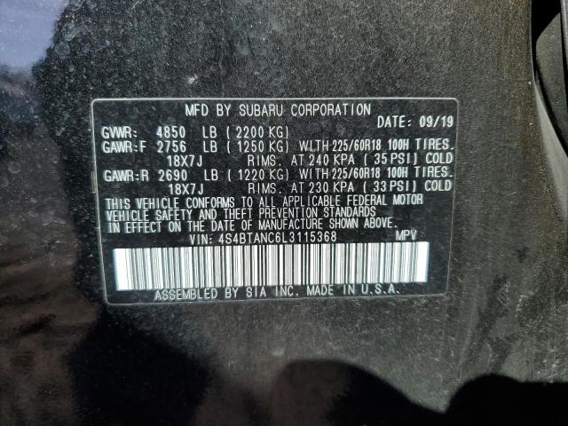 2020 SUBARU OUTBACK LI - 4S4BTANC6L3115368