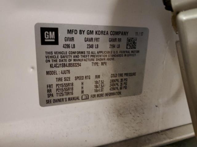 2018 BUICK ENCORE SPO - KL4CJ1SB4JB593294