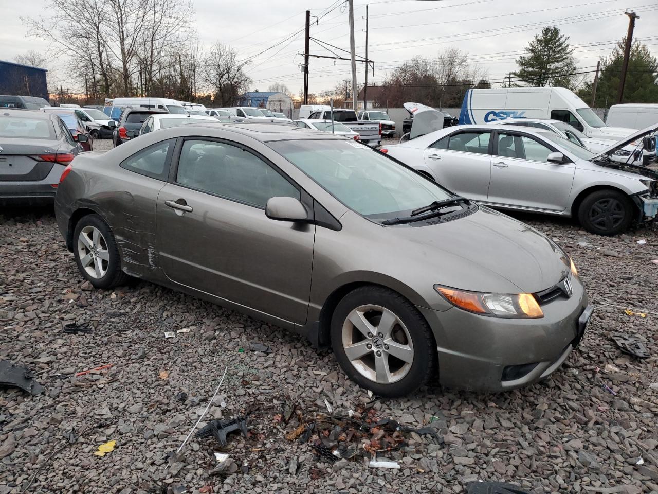 Lot #2994213306 2008 HONDA CIVIC EX