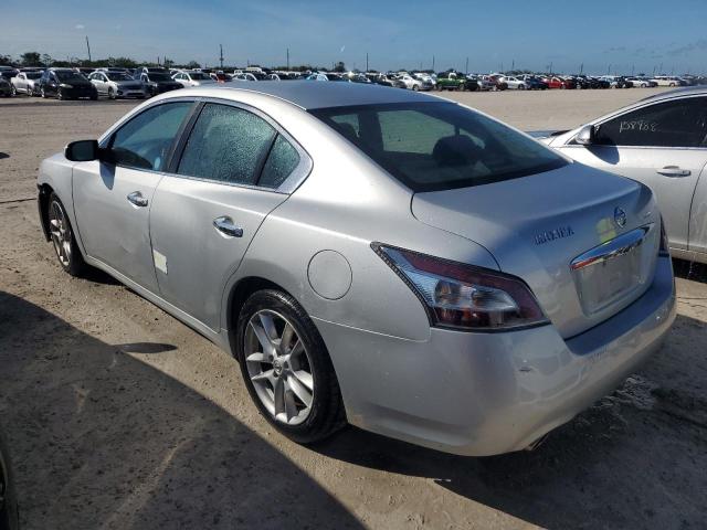 NISSAN MAXIMA S 2014 silver  gas 1N4AA5AP8EC435533 photo #3