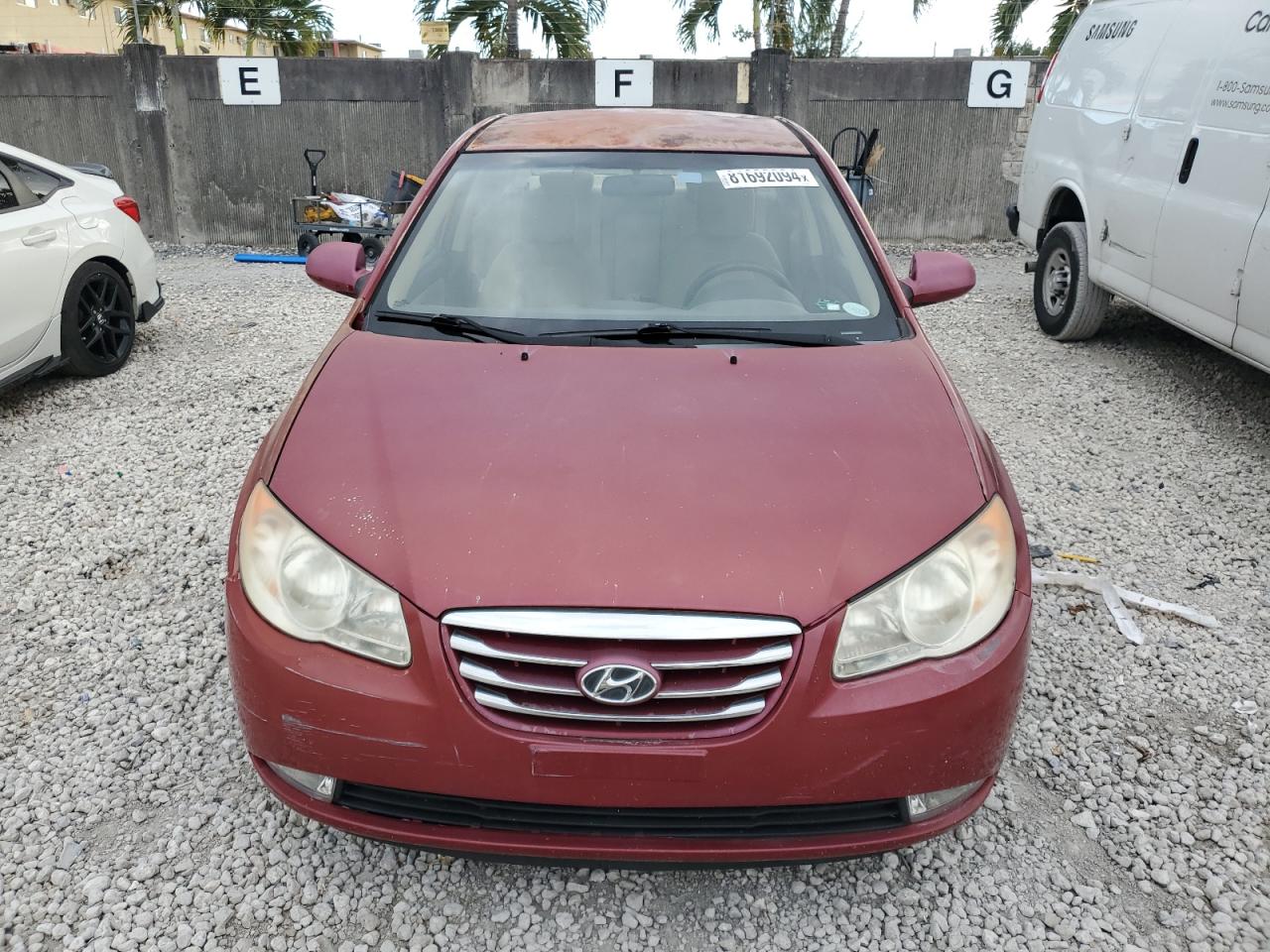 Lot #2993067473 2010 HYUNDAI ELANTRA BL