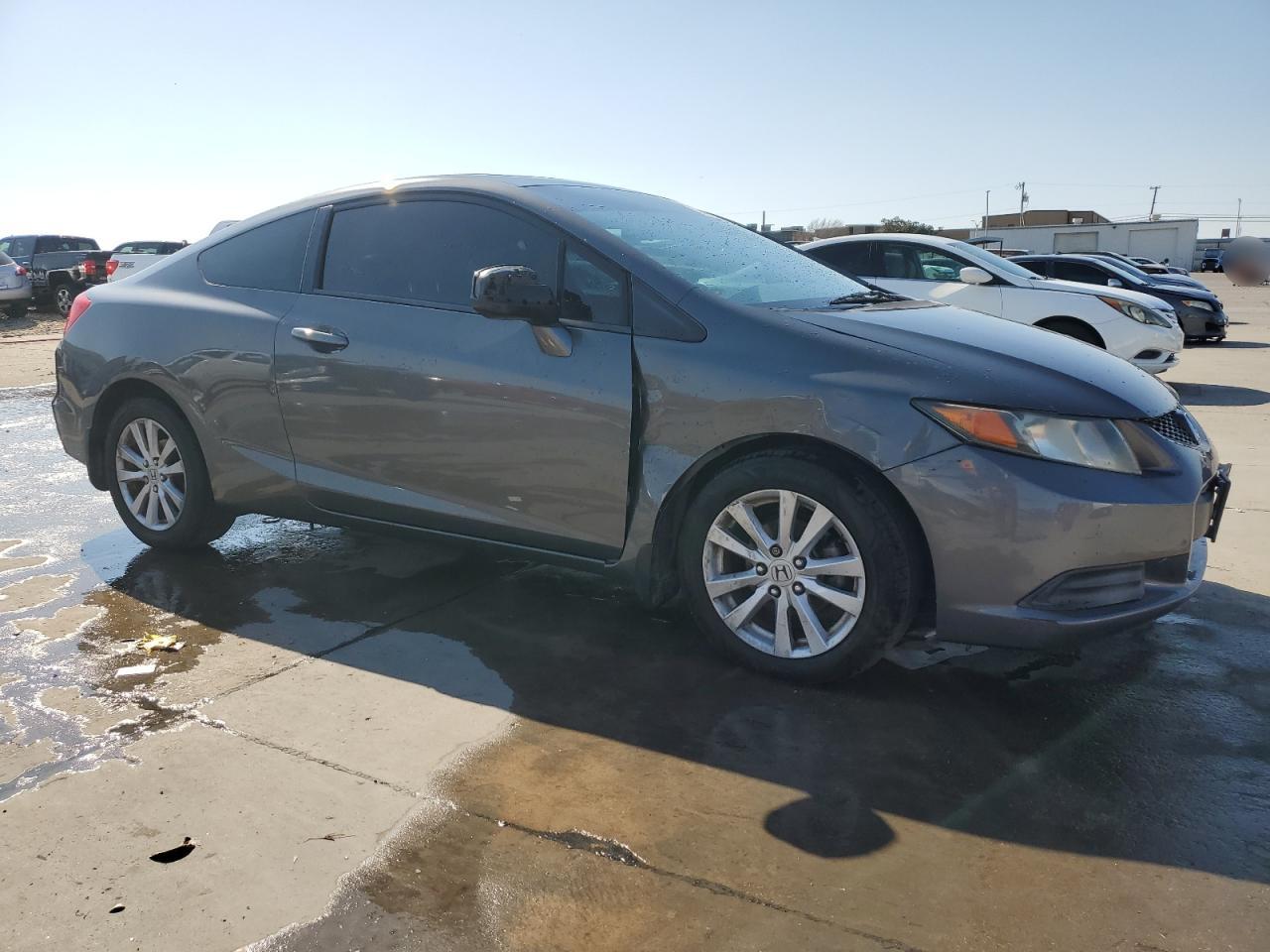 Lot #2945490110 2012 HONDA CIVIC EXL