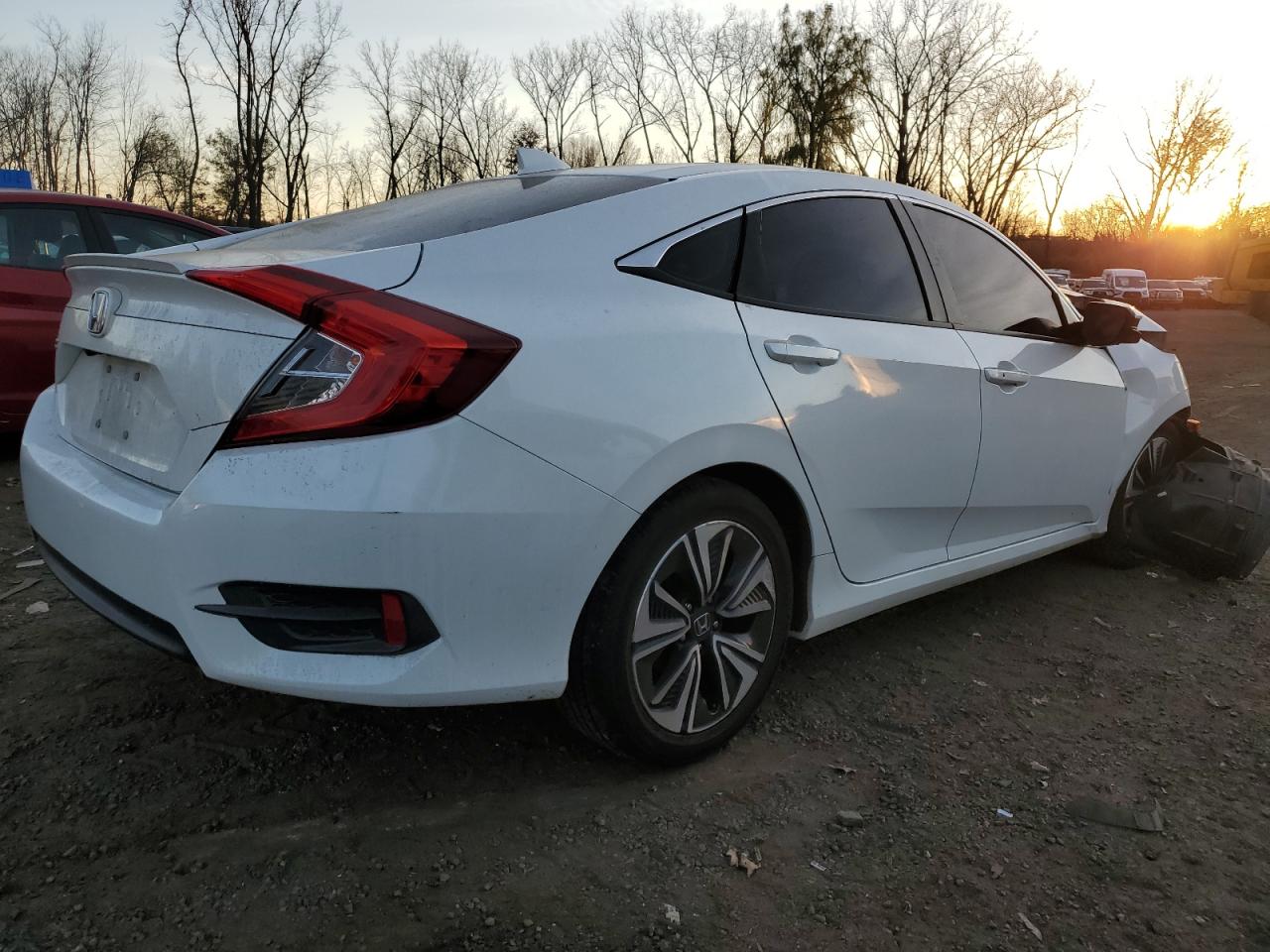 Lot #3028270824 2018 HONDA CIVIC EX