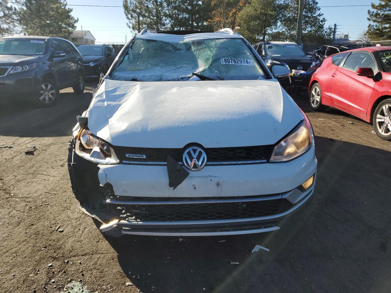 Lot #2994382114 2017 VOLKSWAGEN GOLF ALLTR