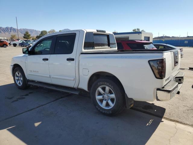 NISSAN TITAN S 2011 white  flexible fuel 1N6BA0ED0BN325610 photo #3