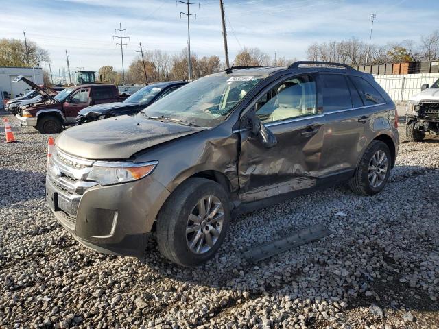 FORD EDGE LIMIT 2012 gold  gas 2FMDK3KC8CBA64175 photo #1