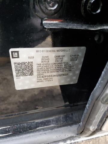 2019 BUICK LACROSSE E 1G4ZP5SS3KU127637