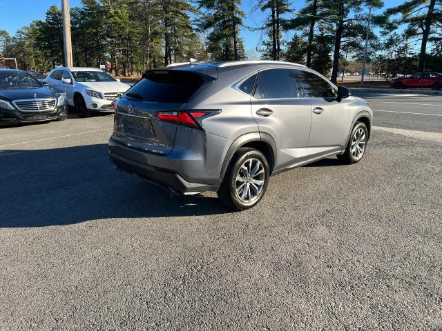 LEXUS NX 200T BA 2016 gray 4dr spor gas JTJYARBZ8G2029161 photo #4