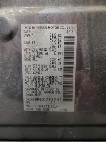 2016 NISSAN ROGUE S - 5N1AT2MV1GC773741