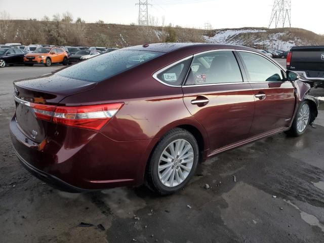 TOYOTA AVALON HYB 2013 maroon  hybrid engine 4T1BD1EB1DU003657 photo #4