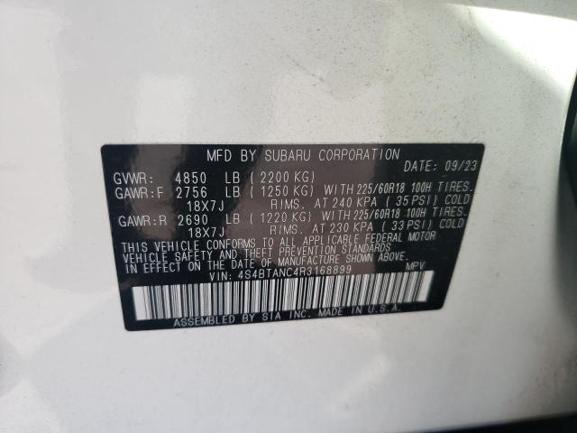 2024 SUBARU OUTBACK LI - 4S4BTANC4R3168899