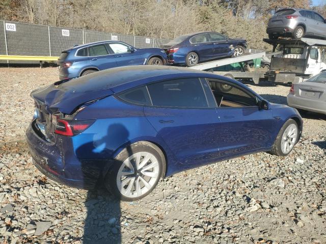 VIN 5YJ3E1EA6NF191521 2022 TESLA MODEL 3 no.3