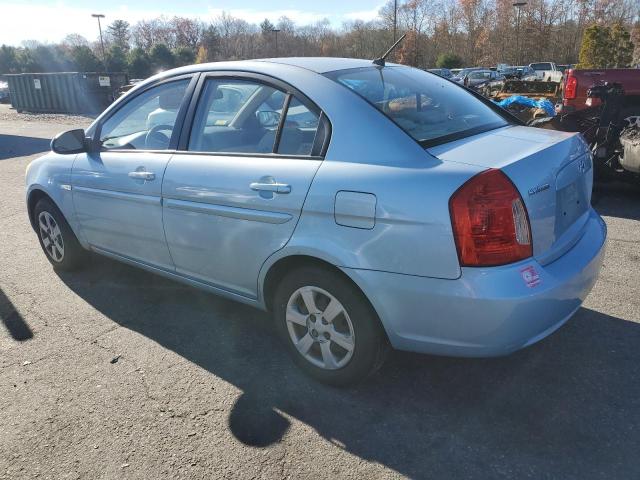 HYUNDAI ACCENT GLS 2007 blue  gas KMHCN46CX7U086018 photo #3