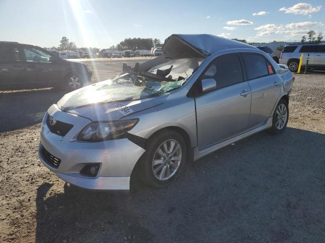 TOYOTA COROLLA BA 2009 silver  gas 2T1BU40E19C169642 photo #1