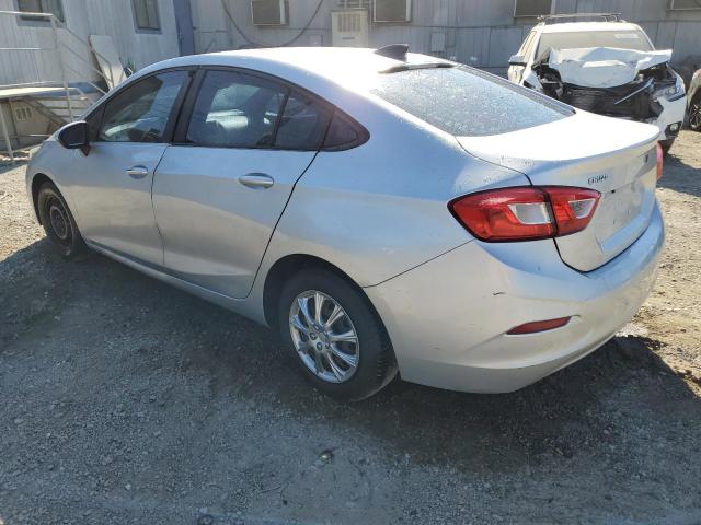 CHEVROLET CRUZE LS 2017 silver sedan 4d gas 1G1BC5SM7H7280282 photo #3