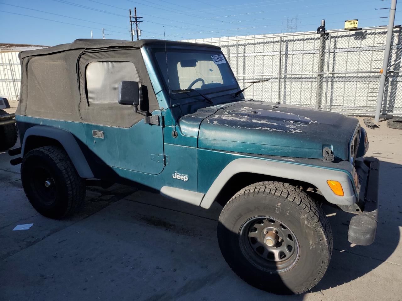 Lot #3034409069 1997 JEEP WRANGLER /