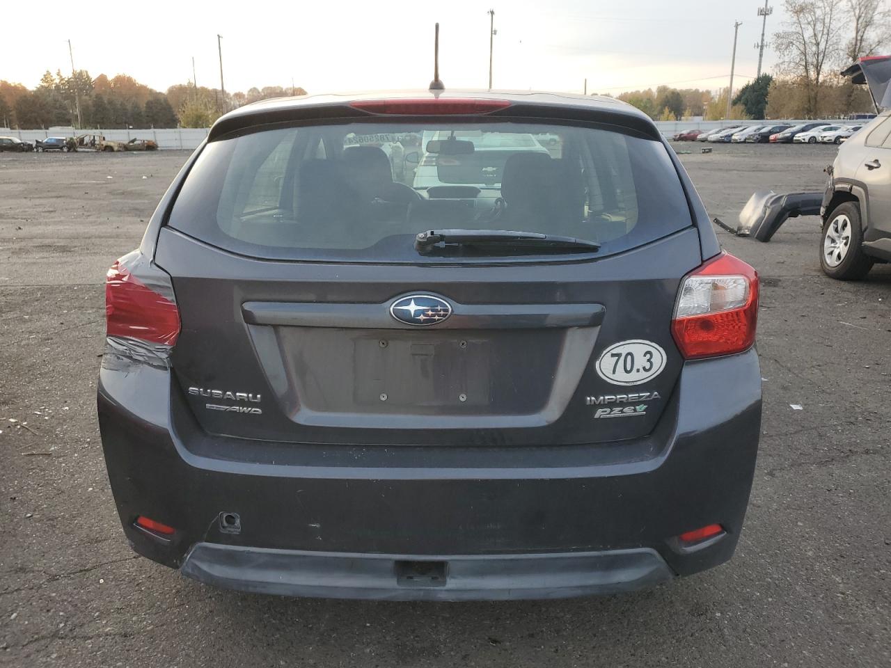 Lot #2972298406 2013 SUBARU IMPREZA PR