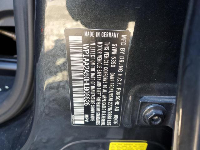 2017 PORSCHE MACAN WP1AA2A50HLB06626