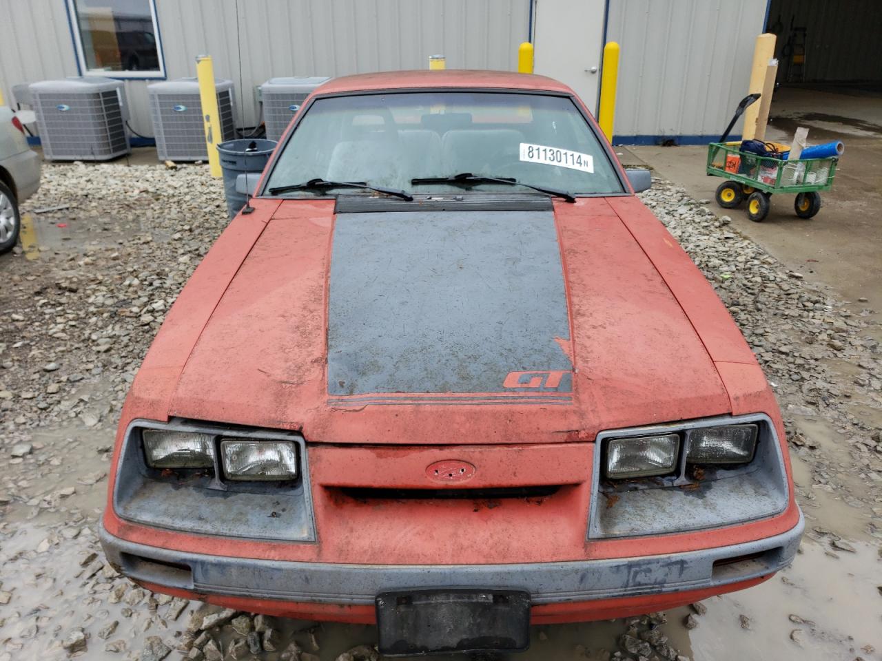 Lot #2989282698 1986 FORD MUSTANG LX