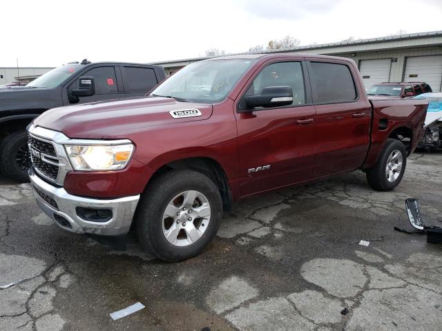 RAM 1500 BIG H 2022 burgundy  gas 1C6SRFFT6NN415246 photo #1