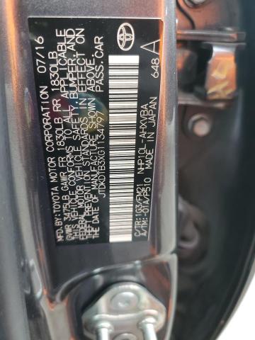2016 TOYOTA PRIUS C - JTDKDTB3XG1134797