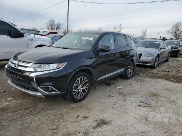 MITSUBISHI OUTLANDER 2018 black  gas JA4AD3A39JZ066511 photo #1