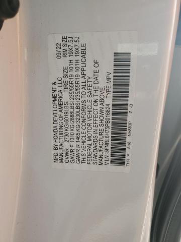2023 HONDA ODYSSEY SP 5FNRL6H75PB016824