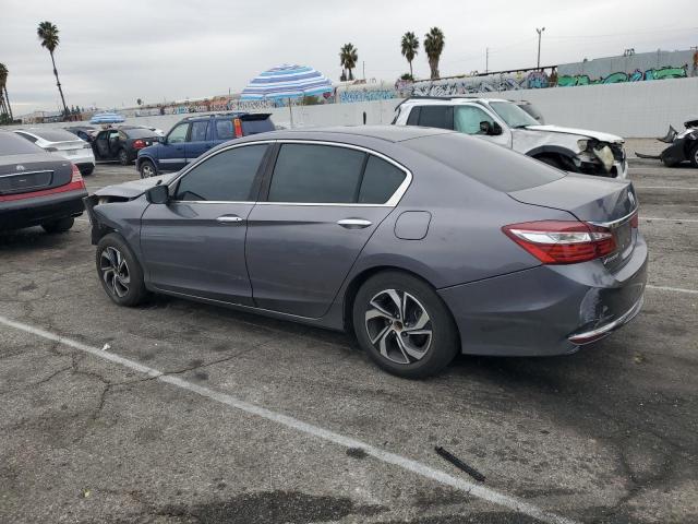 HONDA ACCORD LX 2017 gray  gas 1HGCR2F37HA163266 photo #3