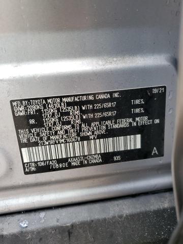 2021 TOYOTA RAV4 XLE - 2T3W1RFV1MC160678