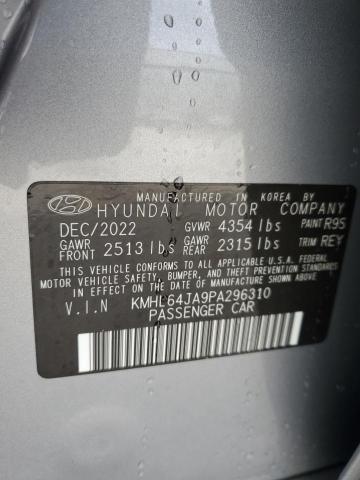 2023 HYUNDAI SONATA SEL - KMHL64JA9PA296310