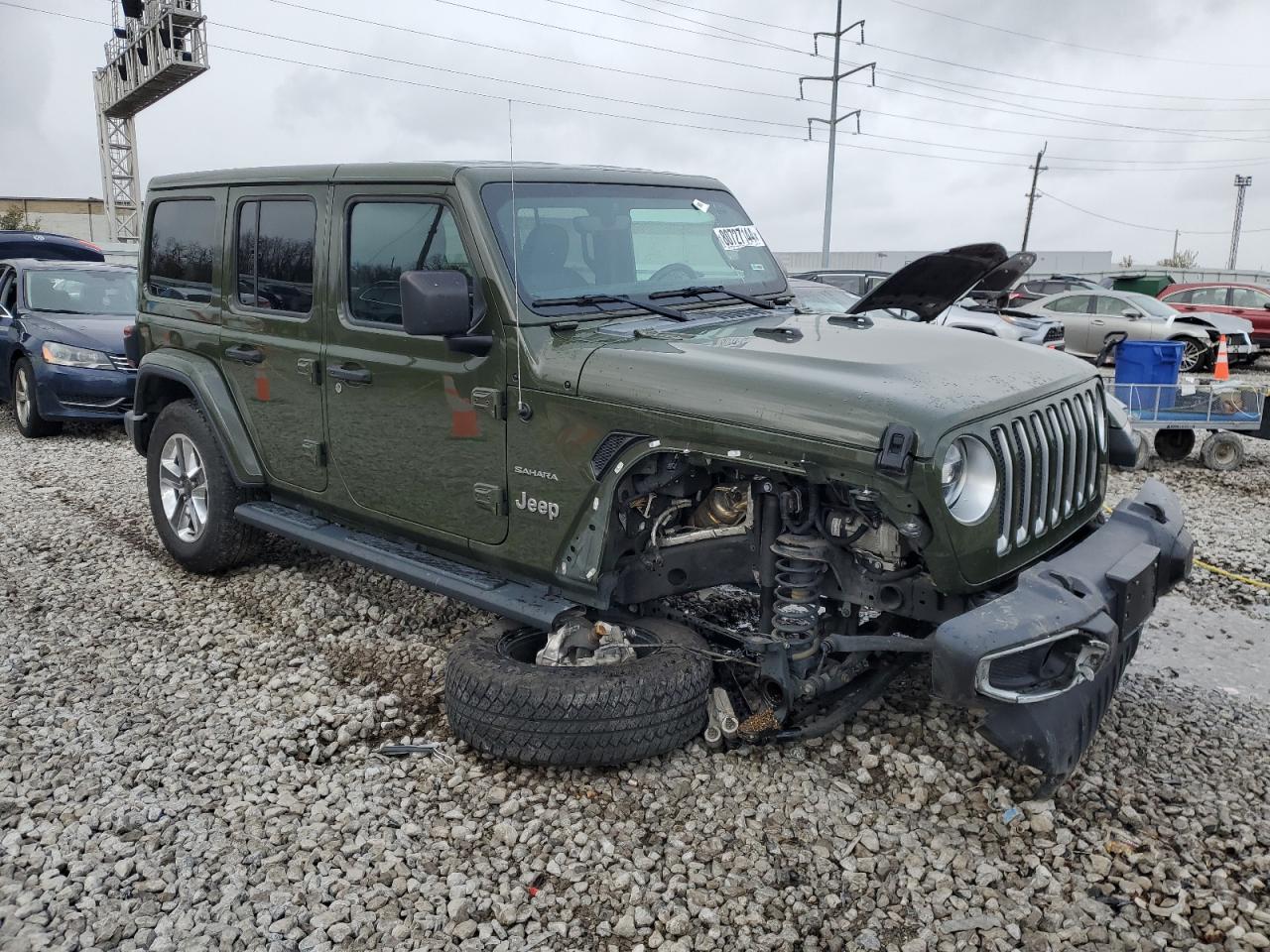 Lot #3029350737 2021 JEEP WRANGLER U