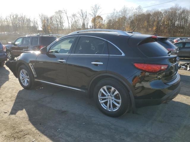 INFINITI QX70 2014 black  gas JN8CS1MW2EM412257 photo #3