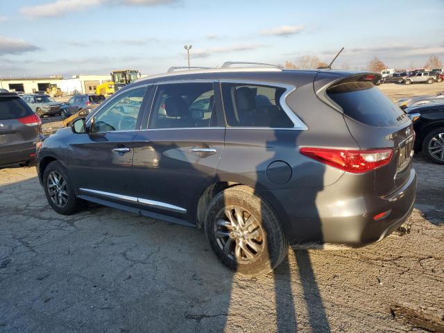 INFINITI JX35 2013 gray  gas 5N1AL0MM4DC326795 photo #3