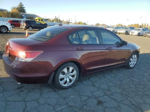 HONDA ACCORD EXL 2008 burgundy  gas 1HGCP26828A119113 photo #4