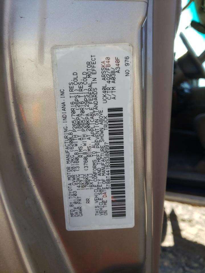 Lot #3022399933 2003 TOYOTA TUNDRA ACC