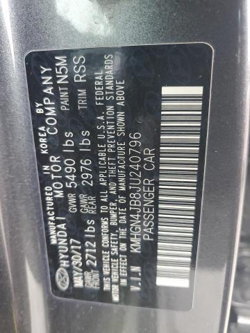 2018 GENESIS G80 SPORT - KMHGN4JB8JU240796