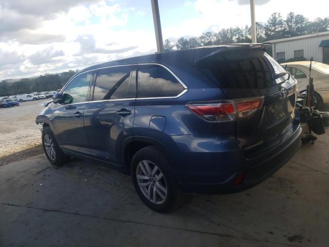 VIN 5TDZARFH4GS020264 2016 Toyota Highlander, LE no.2