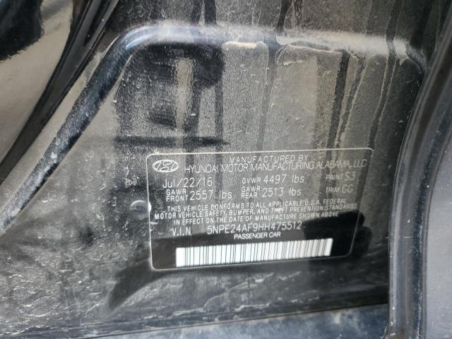 2017 HYUNDAI SONATA SE - 5NPE24AF9HH475512