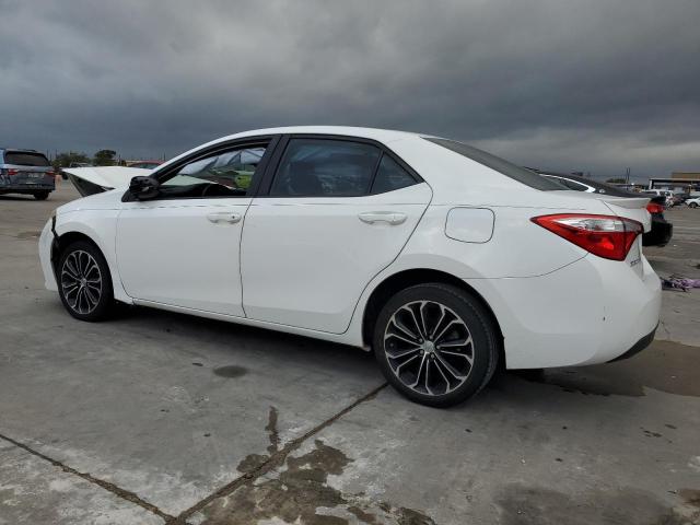 TOYOTA COROLLA L 2015 white  gas 5YFBURHE6FP328491 photo #3