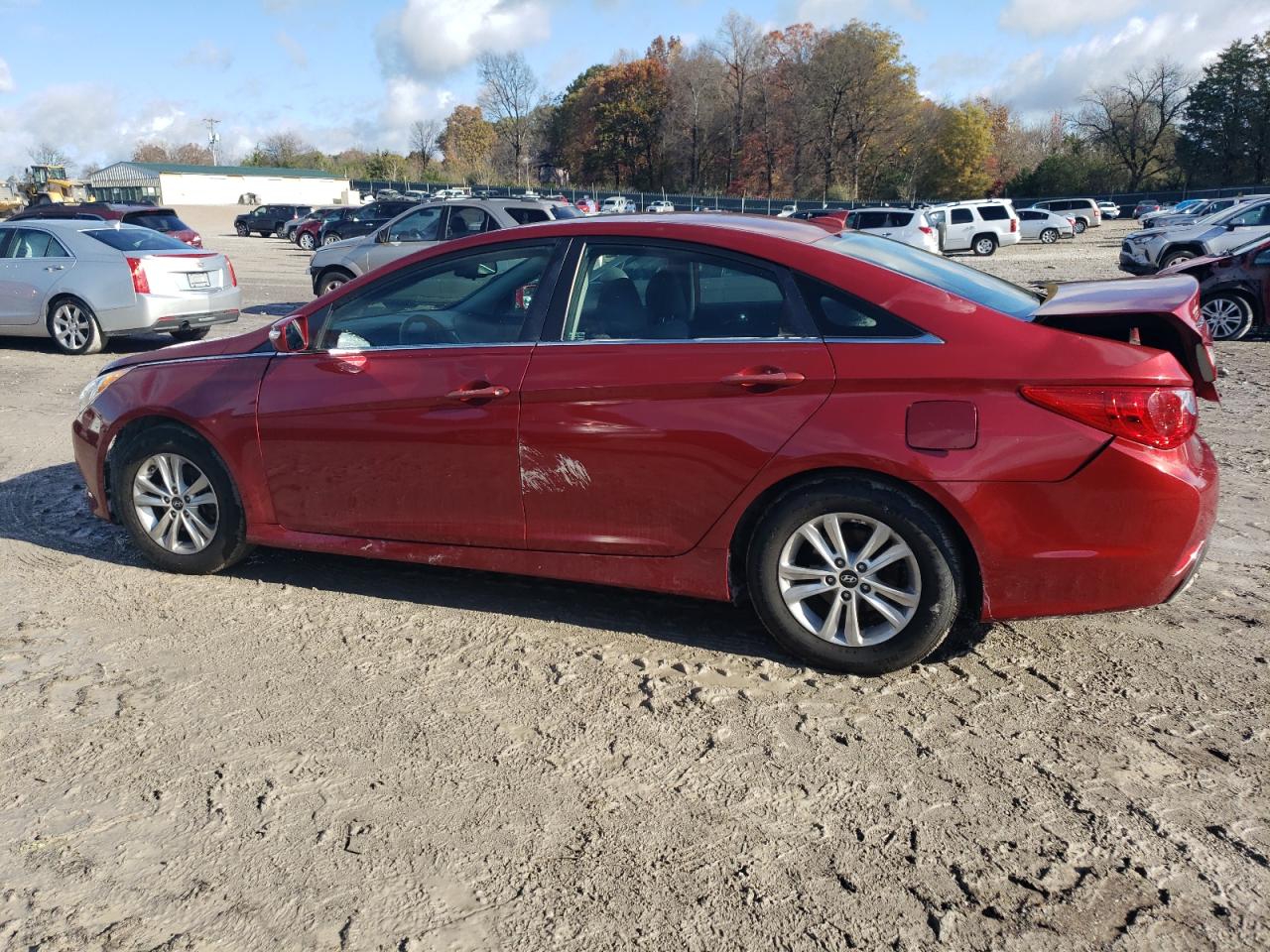 Lot #3028580944 2014 HYUNDAI SONATA GLS