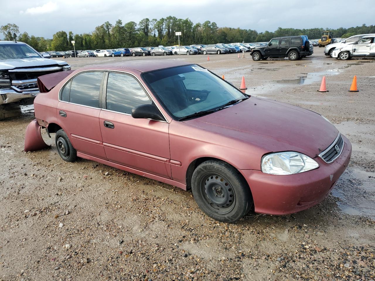 Lot #2996541607 1999 HONDA CIVIC LX