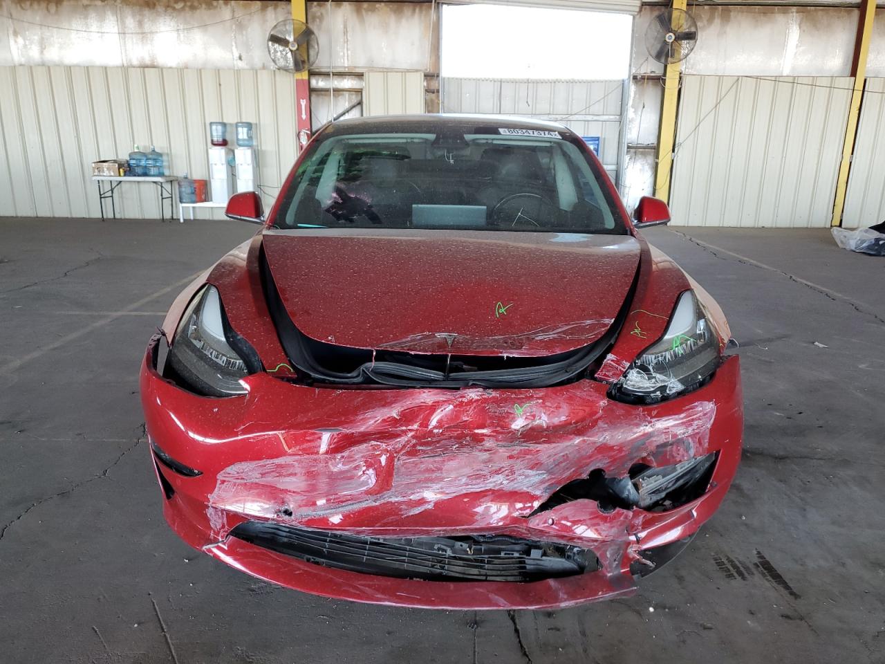 Lot #2989373651 2019 TESLA MODEL 3