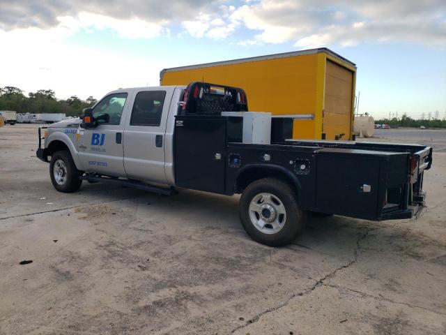 FORD F350 SUPER 2016 silver crew cha diesel 1FD8W3FT5GEA23061 photo #3