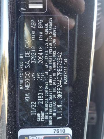 2023 KIA FORTE LX - 3KPF24AD7PE572942