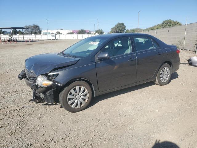 TOYOTA COROLLA BA 2013 gray  gas 2T1BU4EE5DC086653 photo #1