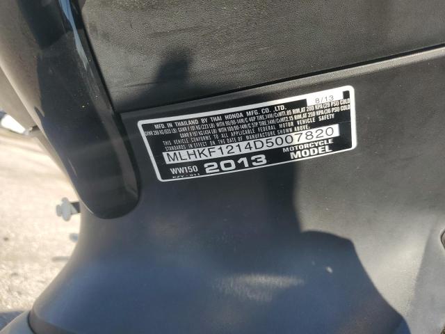 2013 HONDA NT700V MLHKF1214D5007820