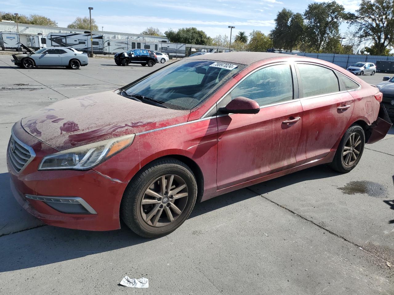 Lot #2989338722 2015 HYUNDAI SONATA SE