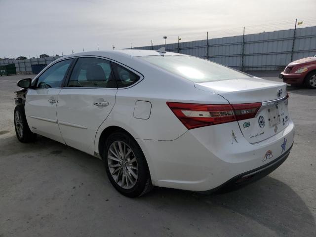 TOYOTA AVALON HYB 2016 white  hybrid engine 4T1BD1EBXGU055292 photo #3