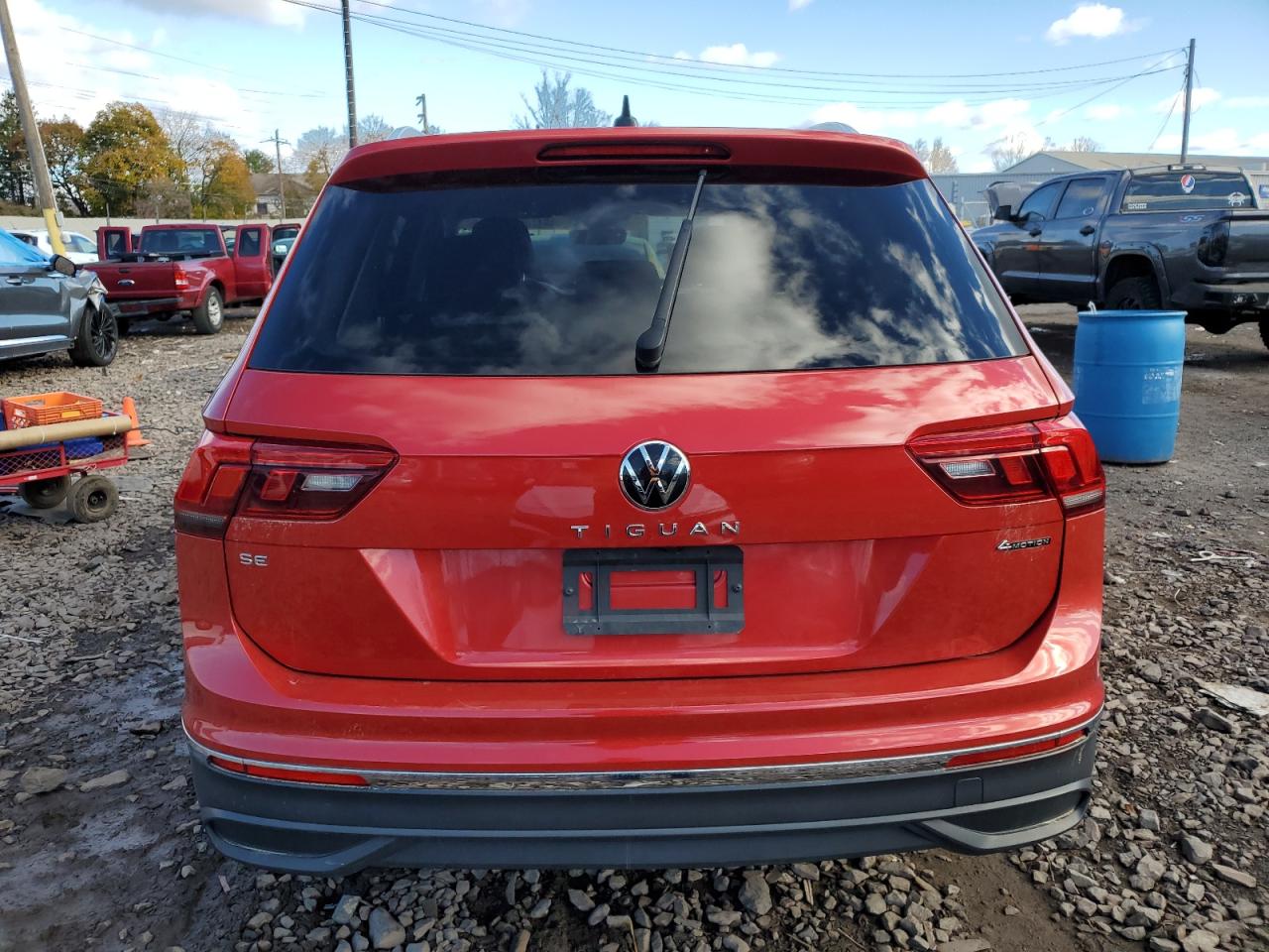 Lot #2978660201 2022 VOLKSWAGEN TIGUAN SE